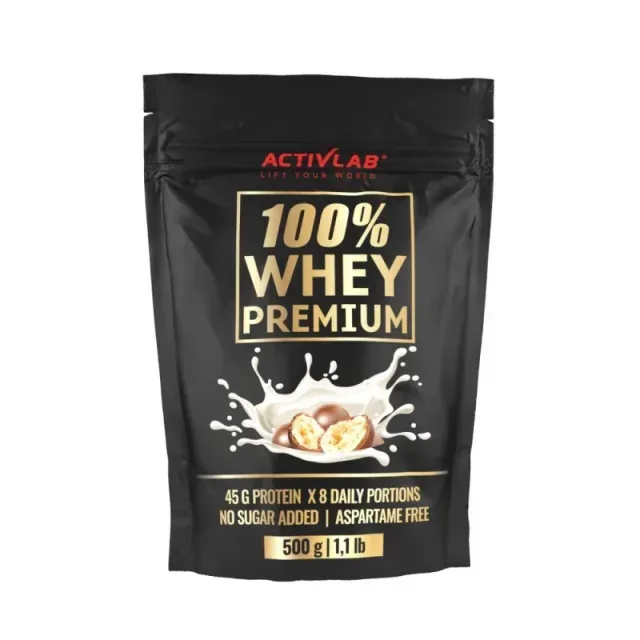 100% Whey Premium, 500 грам, ваніль