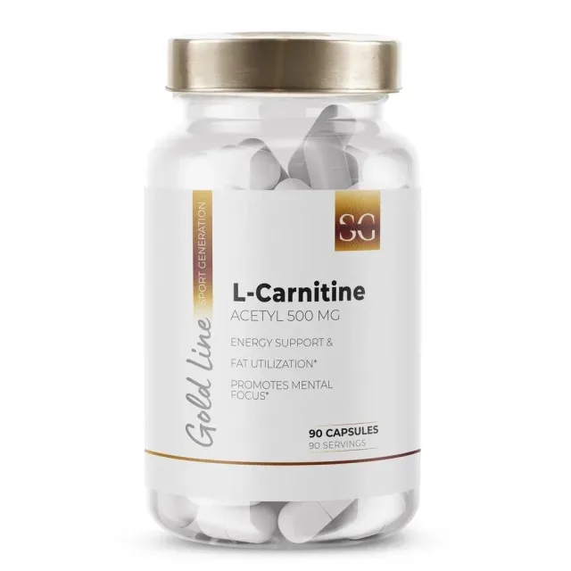Ацетил-L-карнітин Sport Generation Healthy Line Acetyl-L-Carnitine 500 mg, 90 капсул