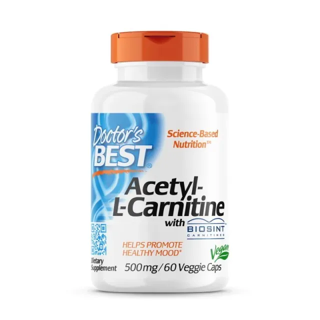 Acetyl-L-Carnitine 500 mg, 60 капсул