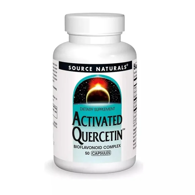 Активований кверцетин Source Naturals Activated Quercetin, 50 капсул