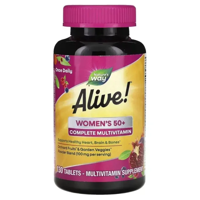 Alive! Women's 50+, 130 таблеток