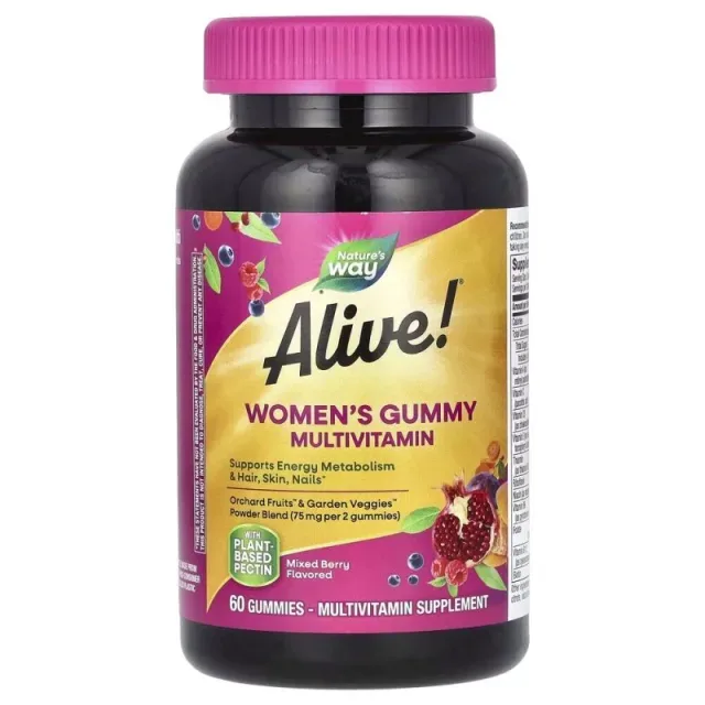 Alive! Women's Gummy, 60 желейок