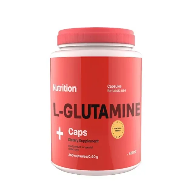 Аминокислота AB Pro L-Glutamine Caps, 360 капсул