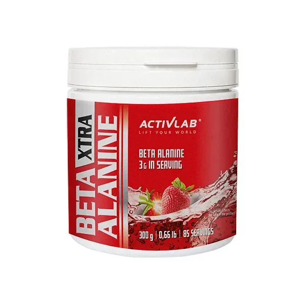 Амінокислота ActivLab Beta-Alanine Xtra, 300 грам - Полуниця