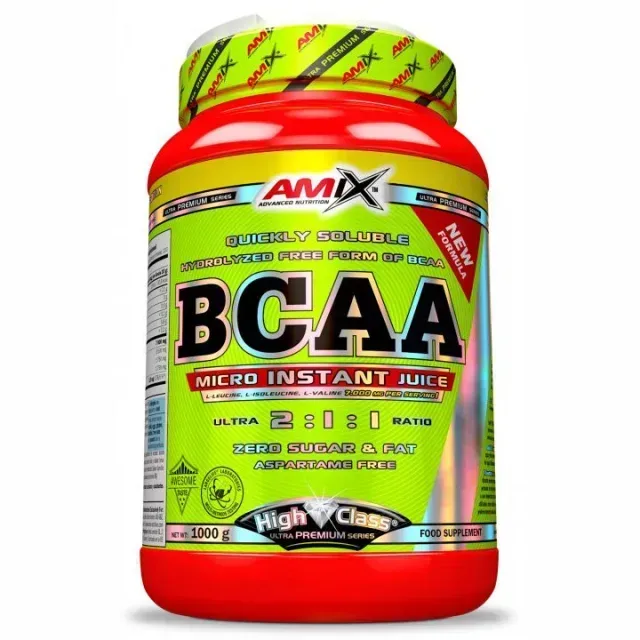 Амінокислота BCAA AMIX BCAA Micro Instant Juice, 1 кг - Ананас