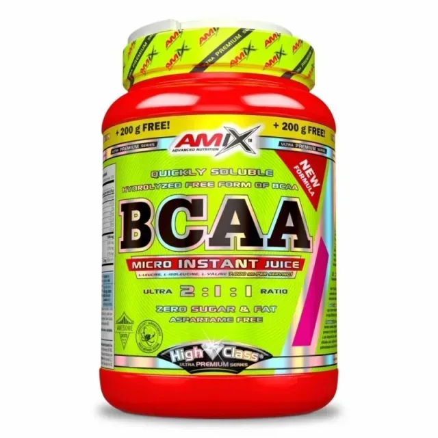 Амінокислота BCAA AMIX BCAA Micro Instant Juice, 800+200 грам - Апельсин