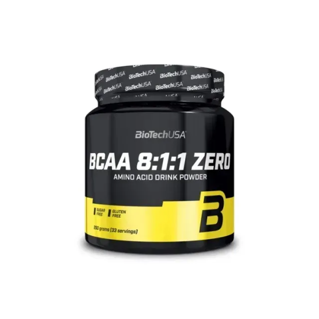 Амінокислота BCAA BioTech BCAA 8:1:1 Zero, 250 грам - Кола