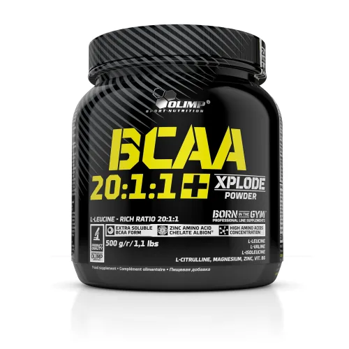 Амінокислота BCAA Olimp Sport Nutrition BCAA 20:1:1 Xplode, 500 грам - Кола