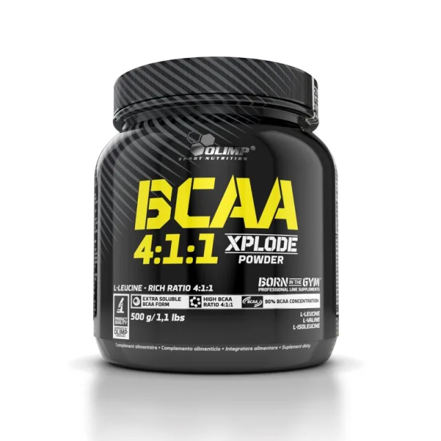 Амінокислота BCAA Olimp Sport Nutrition BCAA 4:1:1 Xplode, 500 грам - Фруктовий пунш