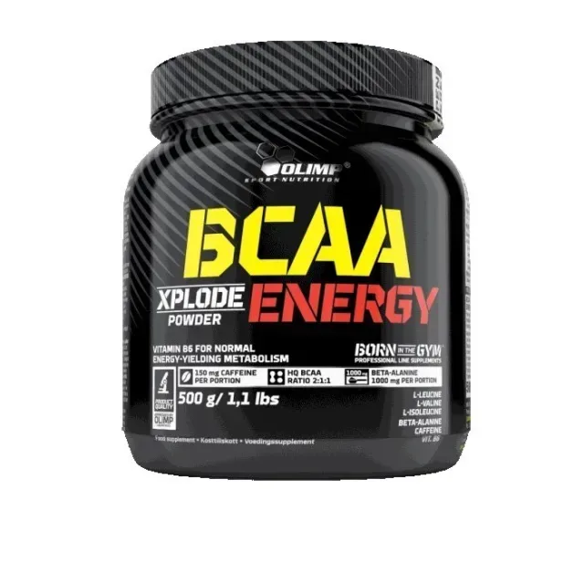 Амінокислота BCAA Olimp Sport Nutrition BCAA Xplode Energy, 500 грам - Фруктовий пунш