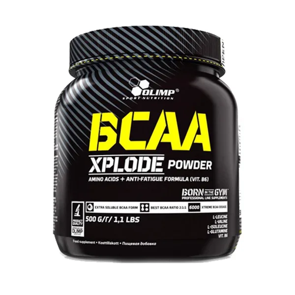 Амінокислота BCAA Olimp Sport Nutrition BCAA Xplode Powder, 500 грам - Фруктовий пунш