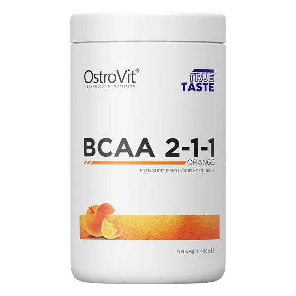 Аминокислота BCAA OstroVit BCAA 2:1:1, 400 грамм - Апельсин