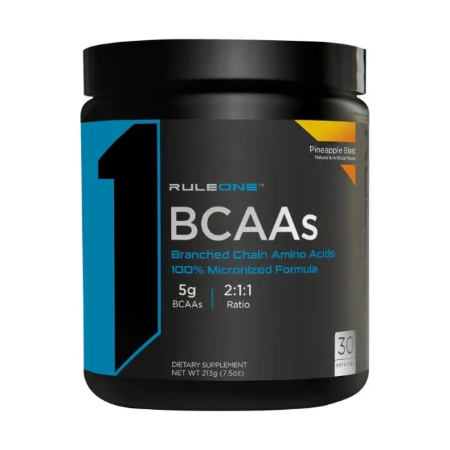 Амінокислота BCAA Rule 1 BCAA, 30 порцій - 213 г Ананас