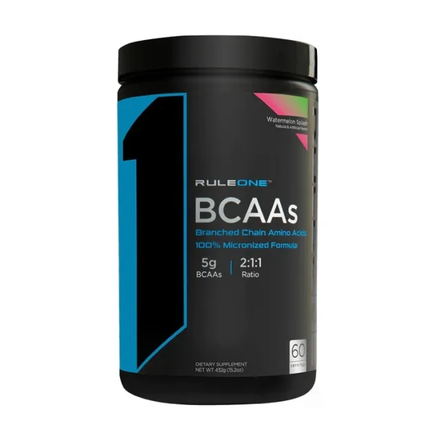 Аминокислота BCAA Rule 1 BCAA, 60 порций - 432 г Арбуз
