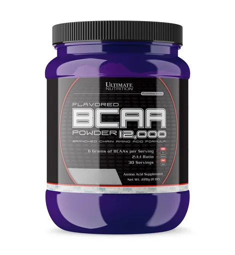 Амінокислота BCAA Ultimate Nutrition BCAA 12 000 Powder, 228 грам - Лимон-лайм