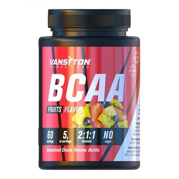 Амінокислота BCAA Vansiton BCAA, 300 грам - Грейпфрут