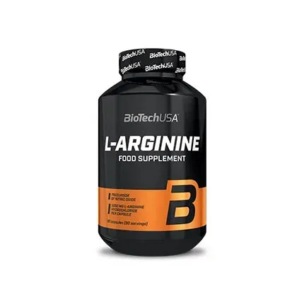 Амінокислота BioTech L-Arginine, 90 капсул