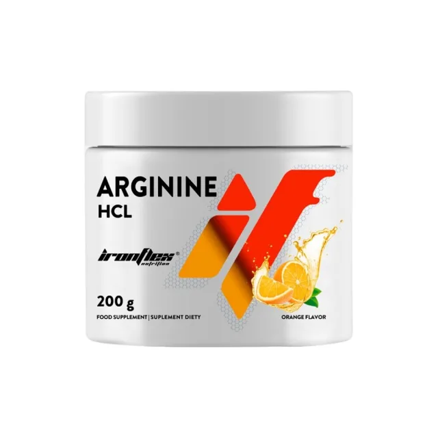 Амінокислота IronFlex Arginine, 200 грам - Апельсин