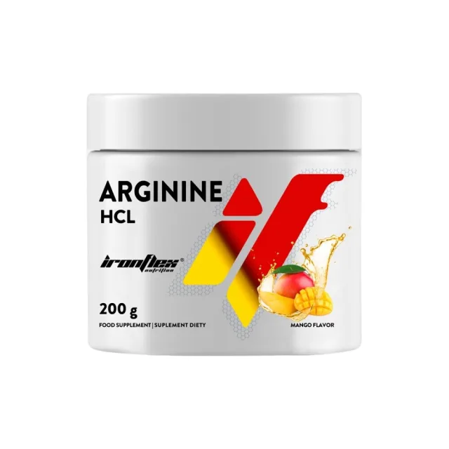 Аминокислота IronFlex Arginine, 200 грамм - Манго