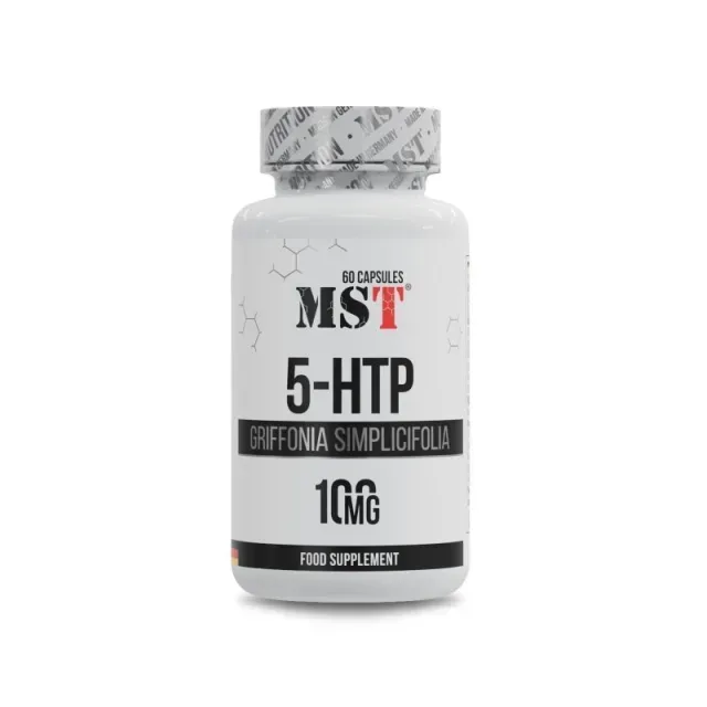 Аминокислота MST Nutrition 5-HTP 100 mg, 60 капсул поддержка нервной системы