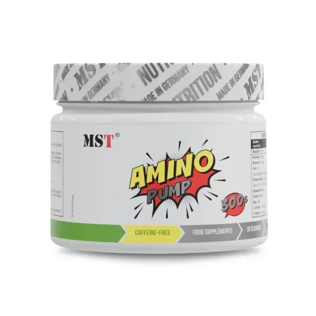 Аминокислота MST Nutrition Amino Pump, 300 грамм - Фруктовый пунш