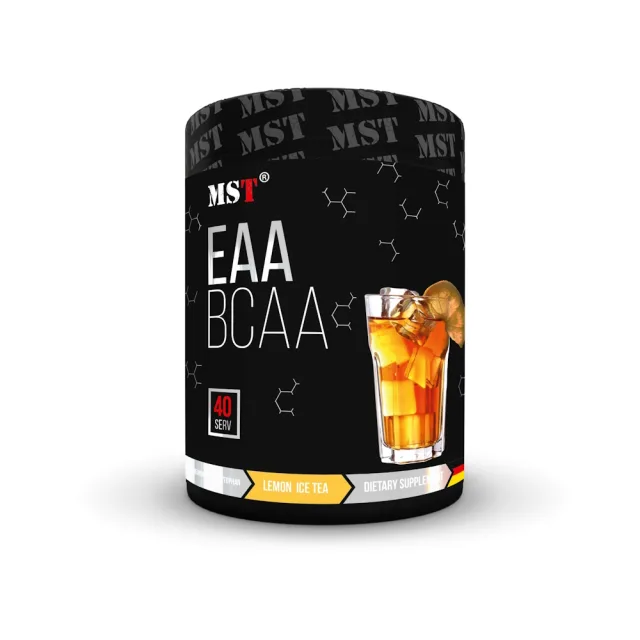 Аминокислота MST Nutrition BCAA EAA Zero, 520 грамм - Лимонный чай со льдом