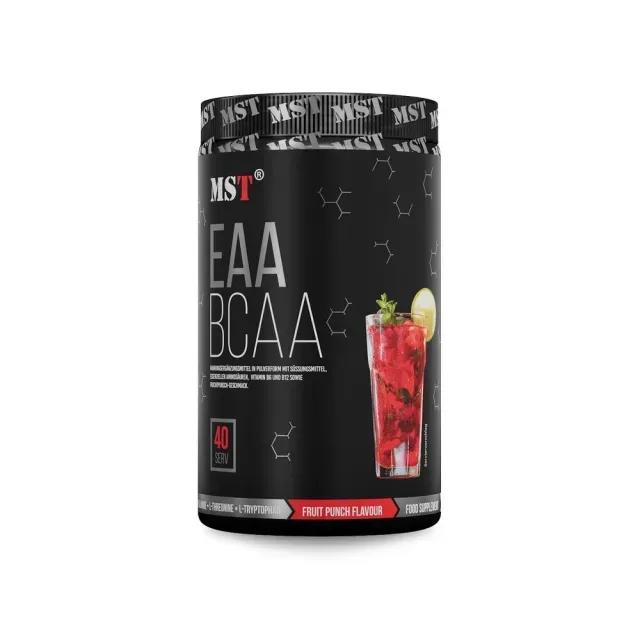 Амінокислота MST Nutrition EAA&BCAA, 520 грам - Фруктовий пунш