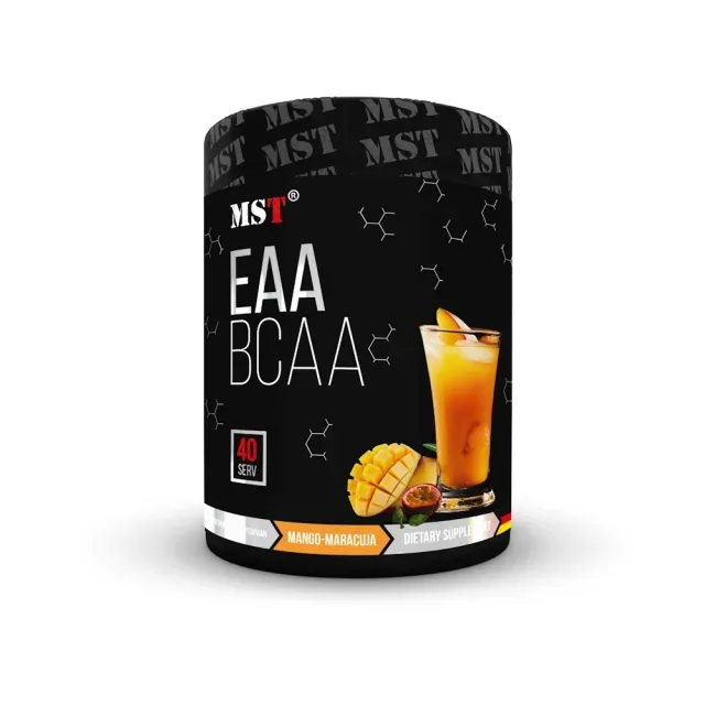 Амінокислота MST Nutrition EAA&BCAA, 520 грам - Манго-маракуя