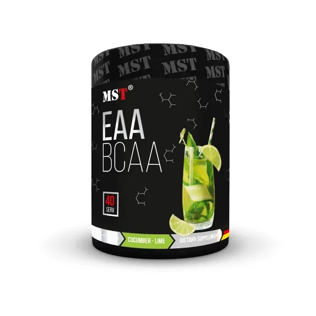 Амінокислота MST Nutrition EAA&BCAA, 520 грам - Огірок-лайм
