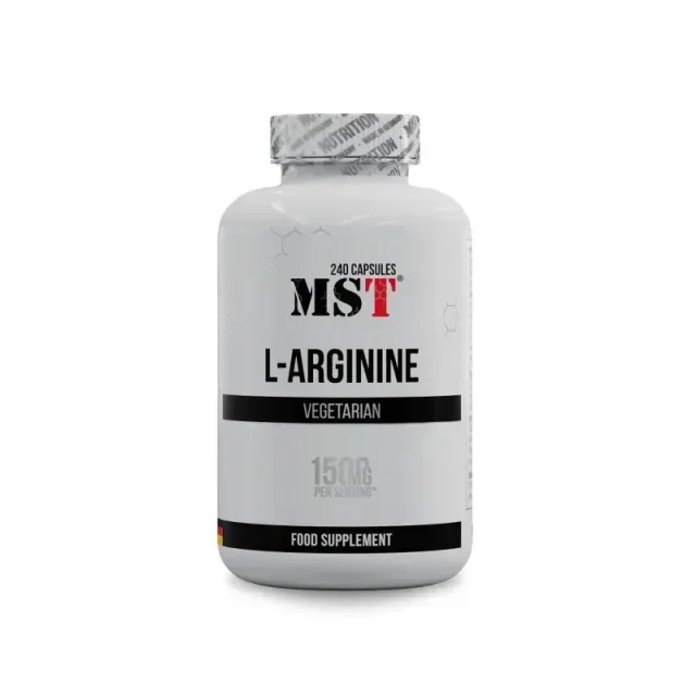 Аминокислота MST Nutrition L-Arginine 240 капсул