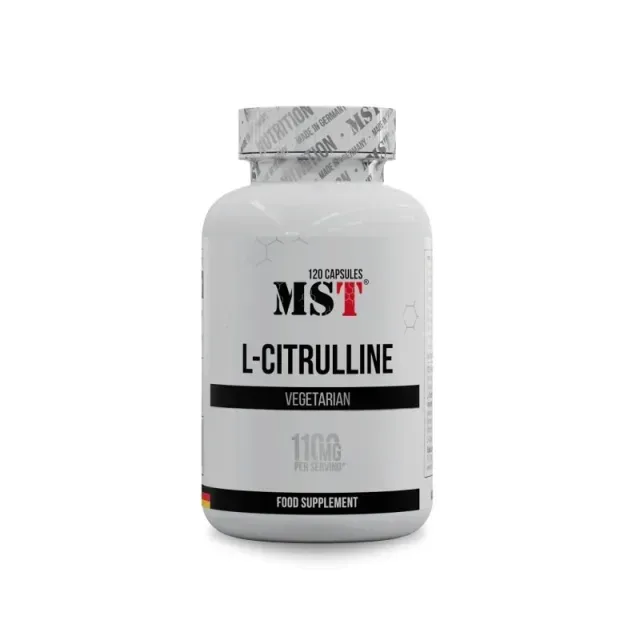 Амінокислота MST Nutrition L-Citrulline, 120 капсул