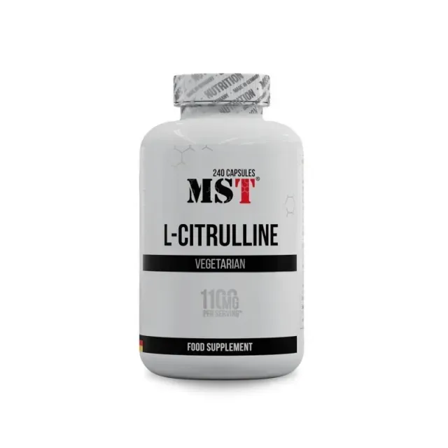 Амінокислота MST Nutrition L-Citrulline, 240 капсул