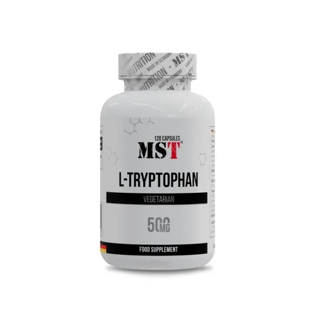 Амінокислота MST Nutrition L-Tryptophan 500 mg, 120 капсул