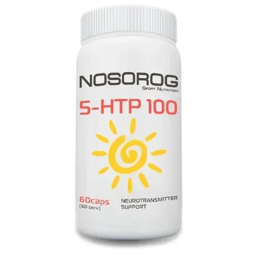 Амінокислота Nosorog 5-HTP, 60 капсул