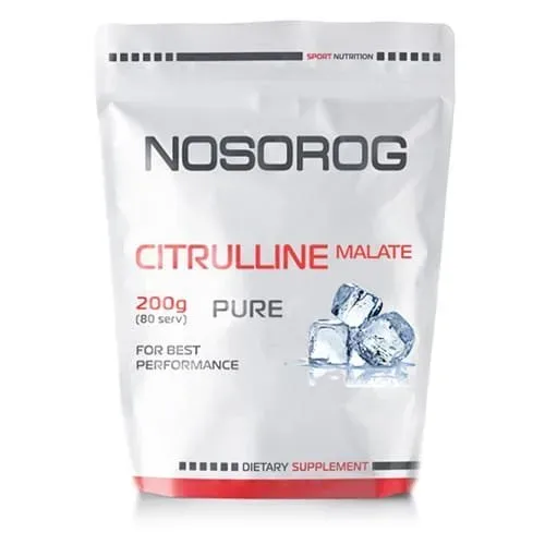 Амінокислота Nosorog Citrulline Malate, 200 грам