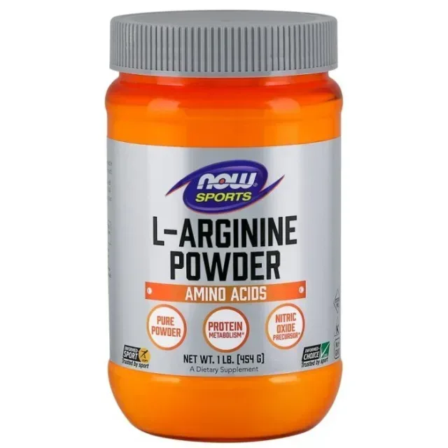 Амінокислота NOW L-Arginine Powder, 454 грам