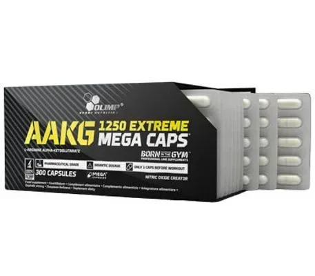 Амінокислота Olimp Sport Nutrition AAKG 1250 Extreme Mega Caps, 300 капсул