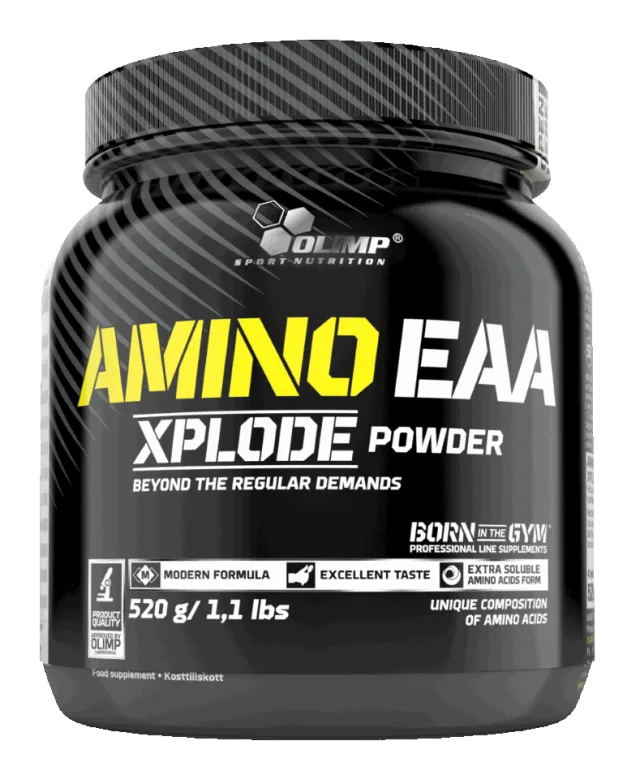 Амінокислота Olimp Sport Nutrition Amino EAA Xplode Powder, 520 грам - Фруктовий пунш