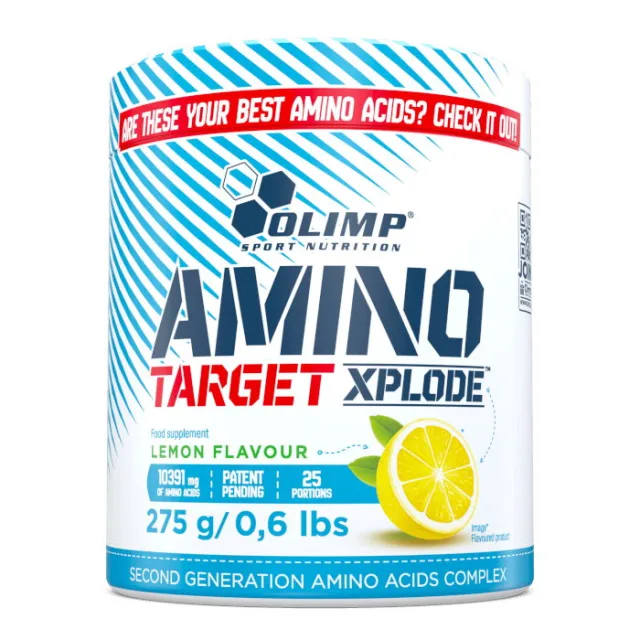 Амінокислота Olimp Sport Nutrition Amino Target Xplode, 275 грам - Лимон