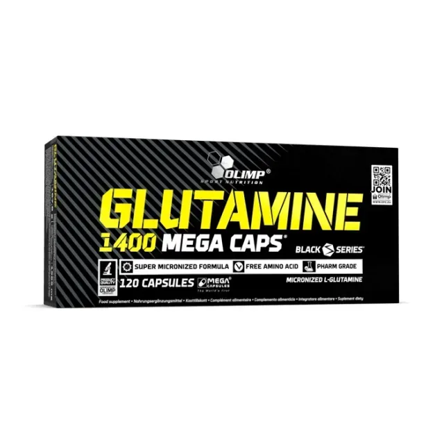 Аминокислота Olimp Sport Nutrition Glutamine 1400 Mega Caps, 120 капсул