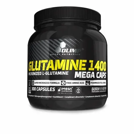 Аминокислота Olimp Sport Nutrition Glutamine 1400 Mega Caps, 300 капсул