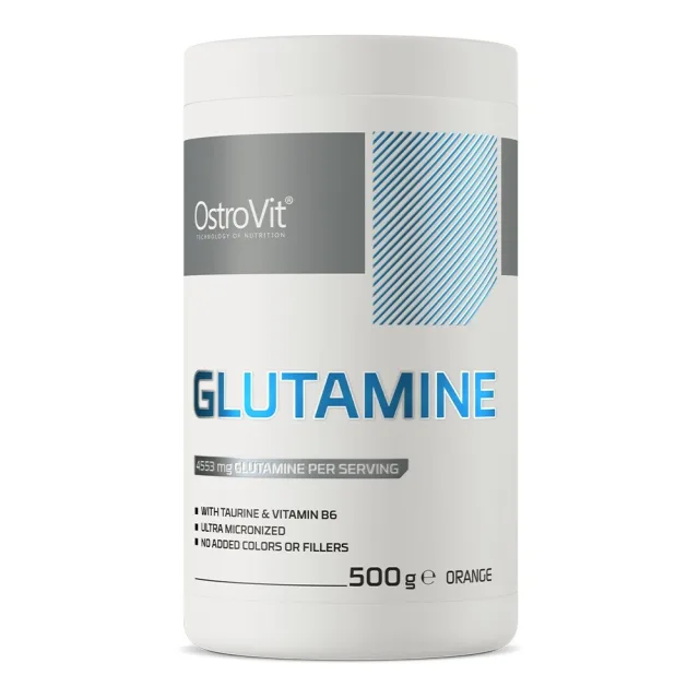 Амінокислота OstroVit Glutamine, 500 грам - Апельсин
