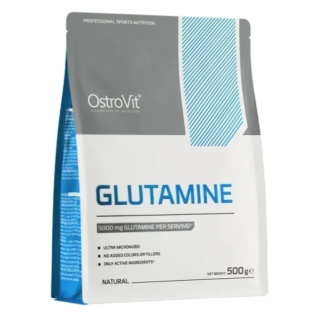 Амінокислота OstroVit Glutamine, 500 грам - Лимон