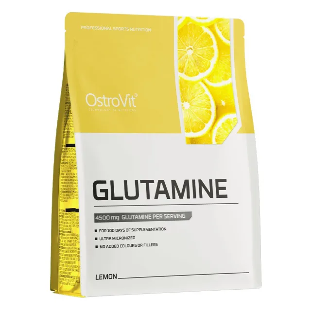 Аминокислота OstroVit Glutamine, 300 грамм - Лимон