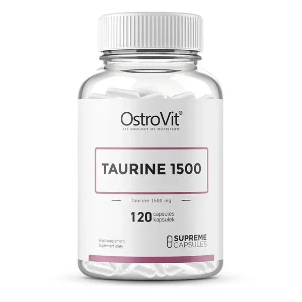 Аминокислота OstroVit Taurine 1500, 120 капсул