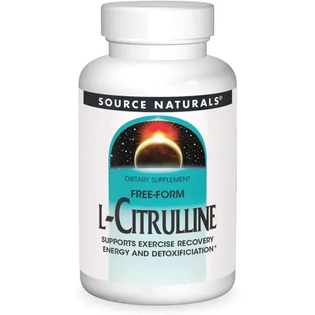 Амінокислота Source Naturals L-Citrulline 500 mg, 60 капсул
