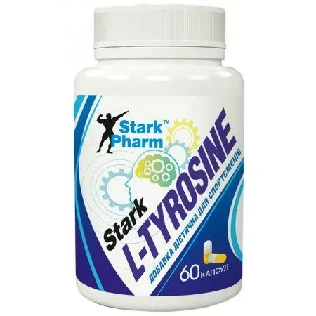 Амінокислота Stark Pharm Stark L-Tyrosine, 60 капсул