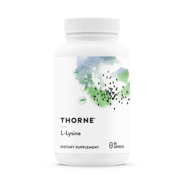 Амінокислота Thorne L-Lysine, 60 вегакапсул