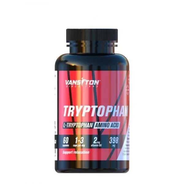 Амінокислота Vansiton L-Tryptophan, 60 капсул