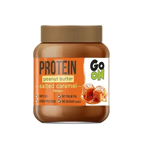 Арахісова паста Go On Nutrition Protein Peanut Butter, 350 грам какао, Солона карамель